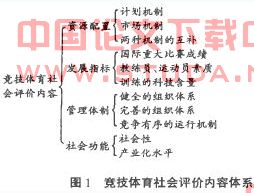 关于竞技体育社会评价指标体系的构建的本科论文范文